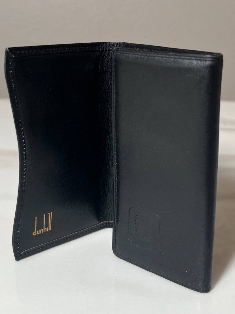 Dunhill Black Leather Vintage Key Holder Case - Picture 4 of 4